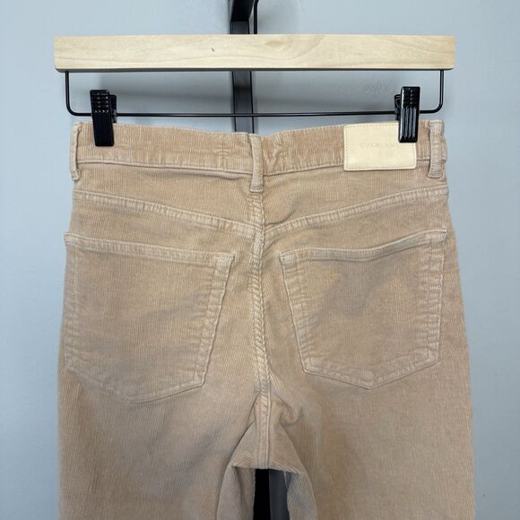 EVERLANE Baby Cord Cheeky Crop Tan Corduroy Jeans US Size 27 - Picture 7 of 10